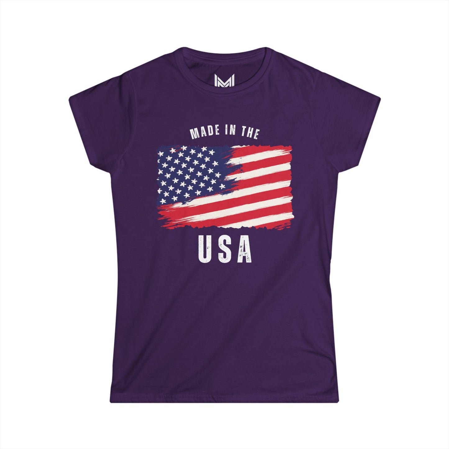 Made in the USA- Women's Softstyle Tee