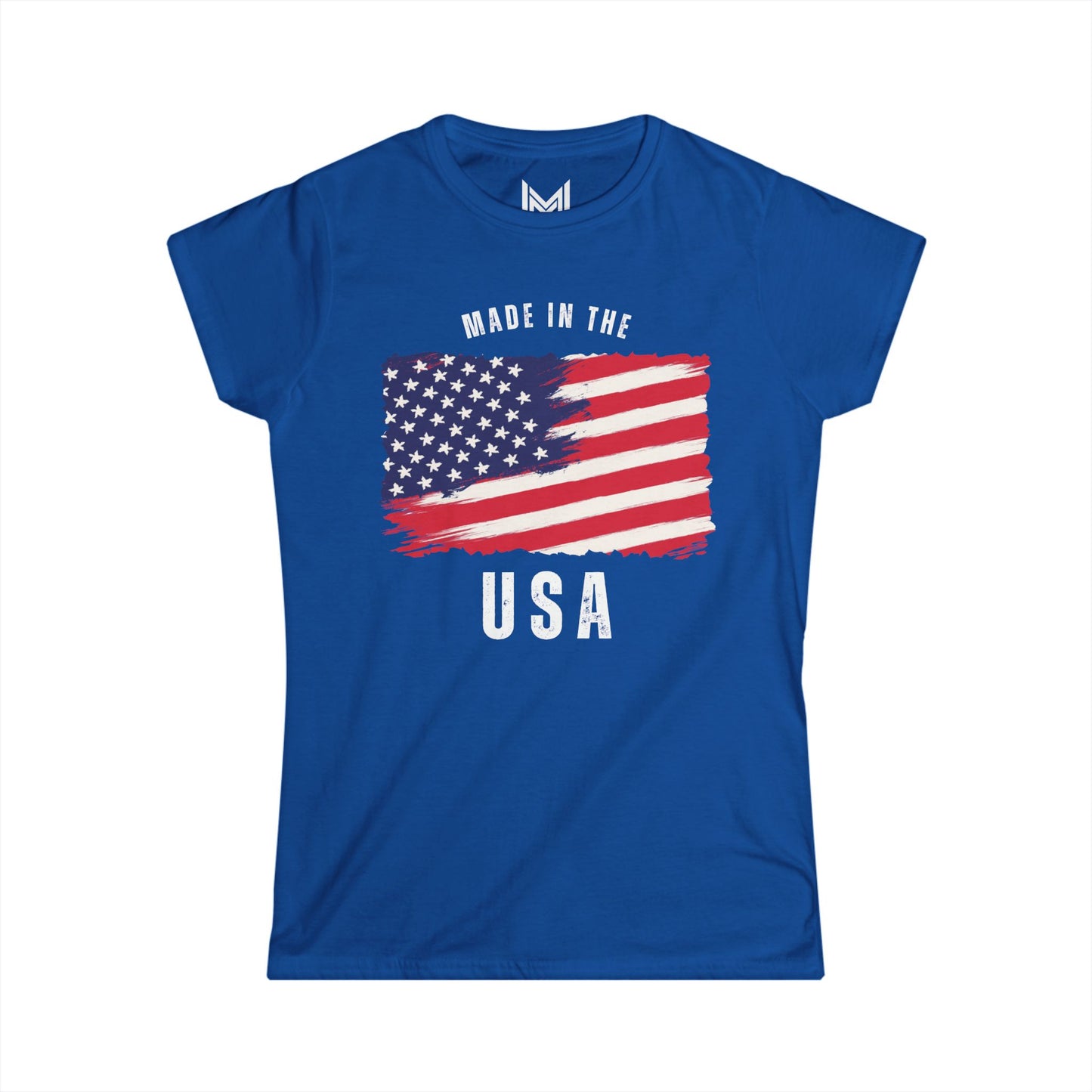 Made in the USA- Women's Softstyle Tee