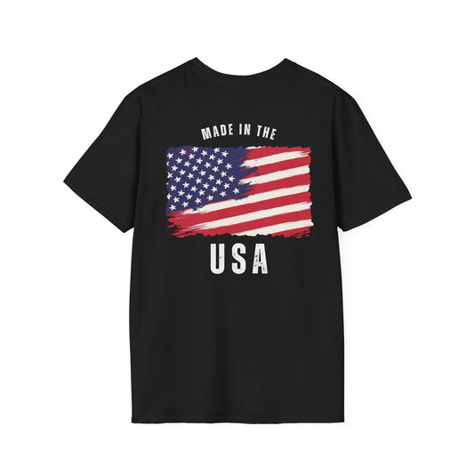 Made in the USA- Men's Softstyle T-Shirt