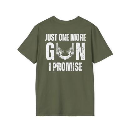 Just one more gun I promise - Men's Softstyle T-Shirt